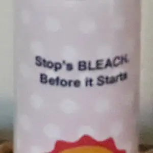 Bleach Off- Stop Bleach before