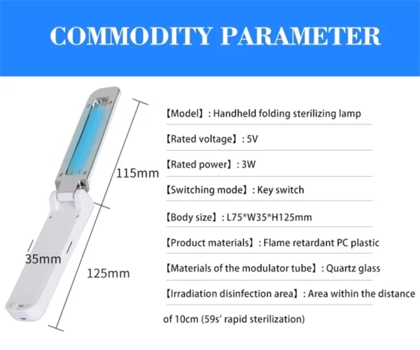 Introducing the Portable UV UVC Quartz Lamp with Gravity Sensor Sterilization Experience the power of advanced sterilization technology with our Portable UV UVC Quartz Lamp. This innovative device has a gravity sensor, ensuring convenient and effective sterilization wherever you go.